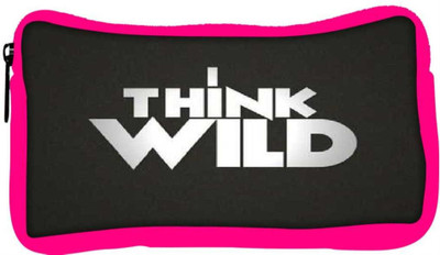 

Snoogg Eco Friendly Canvas I Think Wild Student Pen Pencil Case Coin Purse Pouch Cosmetic Makeup Bag (PINK) Pouch(Multicolor)