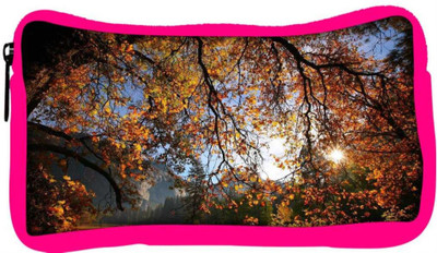 

Snoogg Eco Friendly Canvas Day Light In Forest Designer Student Pen Pencil Case Coin Purse Pouch Cosmetic Makeup Bag (PINK) Pouch(Multicolor)