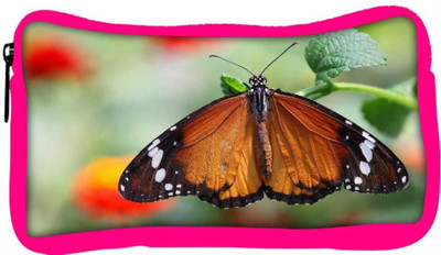 

Snoogg Eco Friendly Canvas Wet Butterfly Designer Student Pen Pencil Case Coin Purse Pouch Cosmetic Makeup Bag (PINK) Pouch(Multicolor)