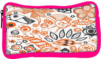 

Snoogg Eco Friendly Canvas Green Pattern Design Designer Student Pen Pencil Case Coin Purse Pouch Cosmetic Makeup Bag (PINK) Pouch(Multicolor)