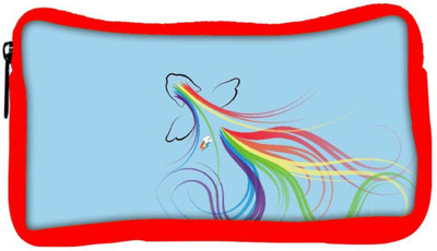 

Snoogg Eco Friendly Canvas Rainbow Dash Designer Student Pen Pencil Case Coin Purse Pouch Cosmetic Makeup Bag (RED) Pouch(Multicolor)