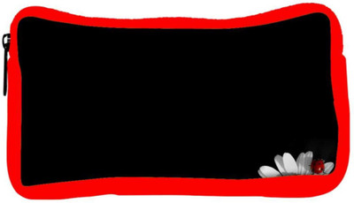 

Snoogg Eco Friendly Canvas White Sunflower Petal Designer Student Pen Pencil Case Coin Purse Pouch Cosmetic Makeup Bag (RED) Pouch(Multicolor)