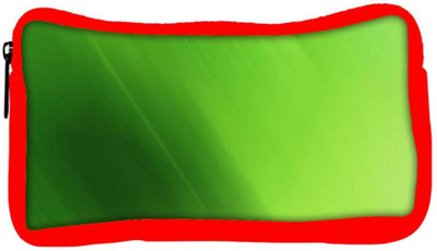 

Snoogg Eco Friendly Canvas Abstract Green Color Designer Student Pen Pencil Case Coin Purse Pouch Cosmetic Makeup Bag (RED) Pouch(Multicolor)
