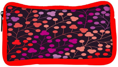 

Snoogg Eco Friendly Canvas Seamless Pattern With Leaf Copy That Square To The Side And Youll Get Seaml Student Pen Pencil Case Coin Purse Pouch Cosmetic Makeup Bag (RED) Pouch(Multicolor)