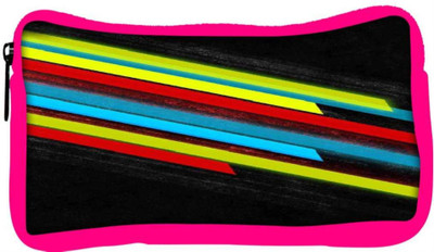 

Snoogg Eco Friendly Canvas Meteor Shower 2407 Student Pen Pencil Case Coin Purse Pouch Cosmetic Makeup Bag (PINK) Pouch(Multicolor)