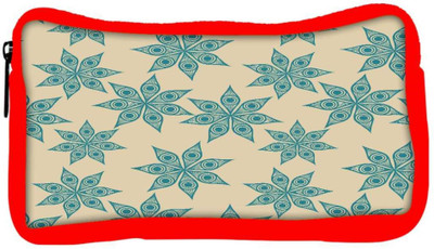 

Snoogg Eco Friendly Canvas Colorful Floral Seamless Pattern In Cartoon Style Seamless Pattern Student Pen Pencil Case Coin Purse Pouch Cosmetic Makeup Bag (RED) Pouch(Multicolor)