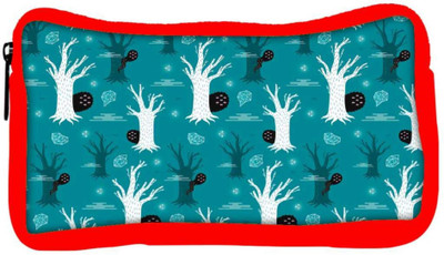 

Snoogg Eco Friendly Canvas Multiple Trees Designer Student Pen Pencil Case Coin Purse Pouch Cosmetic Makeup Bag (RED) Pouch(Multicolor)