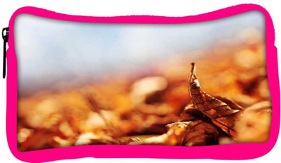 

Snoogg Eco Friendly Canvas Leaf About To Fall Designer Student Pen Pencil Case Coin Purse Pouch Cosmetic Makeup Bag (PINK) Pouch(Multicolor)