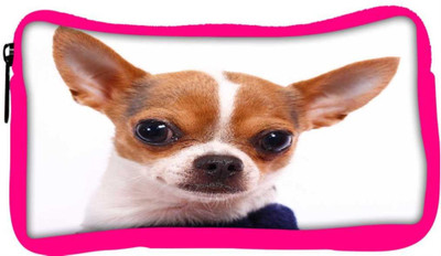 

Snoogg Eco Friendly Canvas Cute Little Chihuahua Wearing A Jumper Student Pen Pencil Case Coin Purse Pouch Cosmetic Makeup Bag (PINK) Pouch(Multicolor)