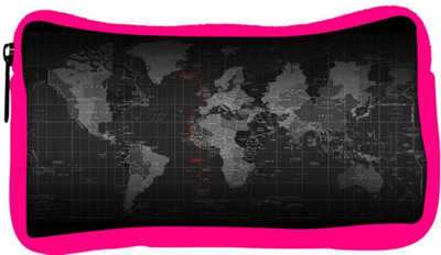 

Snoogg Eco Friendly Canvas Black Earth Designer Student Pen Pencil Case Coin Purse Pouch Cosmetic Makeup Bag (PINK) Pouch(Multicolor)