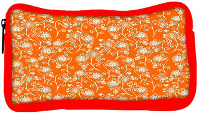 

Snoogg Eco Friendly Canvas Colorful Floral Seamless Pattern In Cartoon Style Seamless Pattern Student Pen Pencil Case Coin Purse Pouch Cosmetic Makeup Bag (RED) Pouch(Multicolor)
