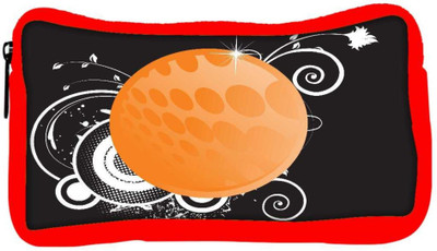 

Snoogg Eco Friendly Canvas Abstract Floral Frame Background Student Pen Pencil Case Coin Purse Pouch Cosmetic Makeup Bag (RED) Pouch(Multicolor)
