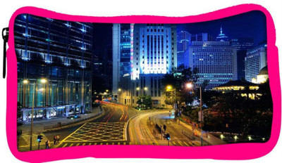 

Snoogg Eco Friendly Canvas Clean Roads Designer Student Pen Pencil Case Coin Purse Pouch Cosmetic Makeup Bag (PINK) Pouch(Multicolor)
