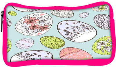 

Snoogg Eco Friendly Canvas Colorful Eggs Designer Student Pen Pencil Case Coin Purse Pouch Cosmetic Makeup Bag (PINK) Pouch(Multicolor)