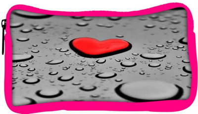

Snoogg Eco Friendly Canvas Red Drop Heart Student Pen Pencil Case Coin Purse Pouch Cosmetic Makeup Bag (PINK) Pouch(Multicolor)