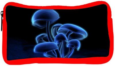 

Snoogg Eco Friendly Canvas Digital Blasphemy Mushroom Designer Student Pen Pencil Case Coin Purse Pouch Cosmetic Makeup Bag (RED) Pouch(Multicolor)