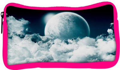 

Snoogg Eco Friendly Canvas Beautiful Night Designer Student Pen Pencil Case Coin Purse Pouch Cosmetic Makeup Bag (PINK) Pouch(Multicolor)