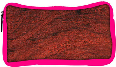 

Snoogg Eco Friendly Canvas Abstract Wood Color Designer Student Pen Pencil Case Coin Purse Pouch Cosmetic Makeup Bag (PINK) Pouch(Multicolor)