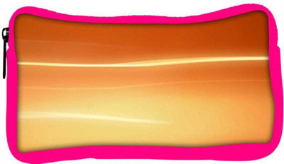 

Snoogg Eco Friendly Canvas Abstract Orange Design Designer Student Pen Pencil Case Coin Purse Pouch Cosmetic Makeup Bag (PINK) Pouch(Multicolor)