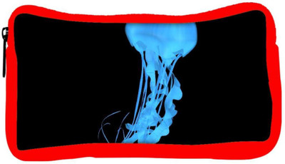 

Snoogg Eco Friendly Canvas Deep Sea Designer Student Pen Pencil Case Coin Purse Pouch Cosmetic Makeup Bag (RED) Pouch(Multicolor)