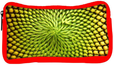 

Snoogg Eco Friendly Canvas Small Abstract Design Designer Student Pen Pencil Case Coin Purse Pouch Cosmetic Makeup Bag (RED) Pouch(Multicolor)