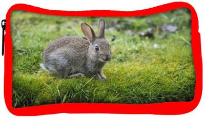 

Snoogg Eco Friendly Canvas Couple Of Rabbit Designer Student Pen Pencil Case Coin Purse Pouch Cosmetic Makeup Bag (RED) Pouch(Multicolor)
