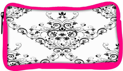 

Snoogg Eco Friendly Canvas Petal Flower Designer Student Pen Pencil Case Coin Purse Pouch Cosmetic Makeup Bag (PINK) Pouch(Multicolor)