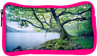 

Snoogg Eco Friendly Canvas Frozen Tree Designer Student Pen Pencil Case Coin Purse Pouch Cosmetic Makeup Bag (PINK) Pouch(Multicolor)