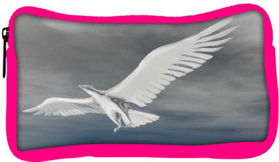 

Snoogg Eco Friendly Canvas Eagle Student Pen Pencil Case Coin Purse Pouch Cosmetic Makeup Bag (PINK) Pouch(Multicolor)
