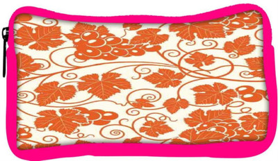 

Snoogg Eco Friendly Canvas Grape Leaves 2850 Student Pen Pencil Case Coin Purse Pouch Cosmetic Makeup Bag (PINK) Pouch(Multicolor)
