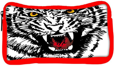 

Snoogg Eco Friendly Canvas Sketch Of White Tiger Vector Illustration Student Pen Pencil Case Coin Purse Pouch Cosmetic Makeup Bag (RED) Pouch(Multicolor)