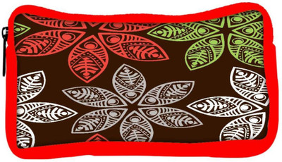 

Snoogg Eco Friendly Canvas Colorful Floral Seamless Pattern In Cartoon Style Seamless Pattern Student Pen Pencil Case Coin Purse Pouch Cosmetic Makeup Bag (RED) Pouch(Multicolor)