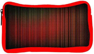 

Snoogg Eco Friendly Canvas Red Pattern Design Designer Student Pen Pencil Case Coin Purse Pouch Cosmetic Makeup Bag (RED) Pouch(Multicolor)