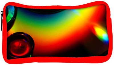 

Snoogg Eco Friendly Canvas Abstract Colourful Water Drops Designer Student Pen Pencil Case Coin Purse Pouch Cosmetic Makeup Bag (RED) Pouch(Multicolor)