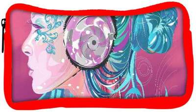 

Snoogg Eco Friendly Canvas Beautiful Side Portrait 2753 Student Pen Pencil Case Coin Purse Pouch Cosmetic Makeup Bag (RED) Pouch(Multicolor)
