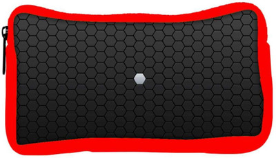 

Snoogg Eco Friendly Canvas White Block In Grey Design Designer Student Pen Pencil Case Coin Purse Pouch Cosmetic Makeup Bag (RED) Pouch(Multicolor)