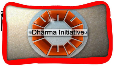 

Snoogg Eco Friendly Canvas Dharma Initiative Designer Student Pen Pencil Case Coin Purse Pouch Cosmetic Makeup Bag (RED) Pouch(Multicolor)
