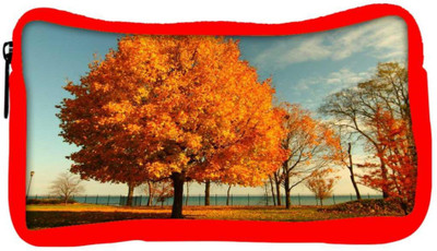

Snoogg Eco Friendly Canvas Orange Leaves In Trees Designer Student Pen Pencil Case Coin Purse Pouch Cosmetic Makeup Bag (RED) Pouch(Multicolor)