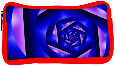 

Snoogg Eco Friendly Canvas Abstract Blue Cylone Pattern Designer Student Pen Pencil Case Coin Purse Pouch Cosmetic Makeup Bag (RED) Pouch(Multicolor)