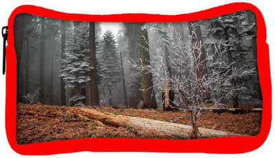 

Snoogg Eco Friendly Canvas White Small Tree Designer Student Pen Pencil Case Coin Purse Pouch Cosmetic Makeup Bag (RED) Pouch(Multicolor)