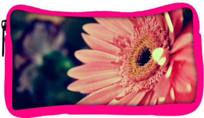 

Snoogg Eco Friendly Canvas Pink Gerbera Flower Designer Student Pen Pencil Case Coin Purse Pouch Cosmetic Makeup Bag (PINK) Pouch(Multicolor)