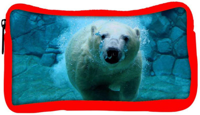 

Snoogg Eco Friendly Canvas Polar Beer Designer Student Pen Pencil Case Coin Purse Pouch Cosmetic Makeup Bag (RED) Pouch(Multicolor)