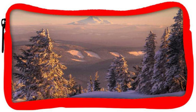 

Snoogg Eco Friendly Canvas Trees With Snow Designer Student Pen Pencil Case Coin Purse Pouch Cosmetic Makeup Bag (RED) Pouch(Multicolor)