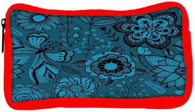 

Snoogg Eco Friendly Canvas Abstract Floral Background Student Pen Pencil Case Coin Purse Pouch Cosmetic Makeup Bag (RED) Pouch(Multicolor)