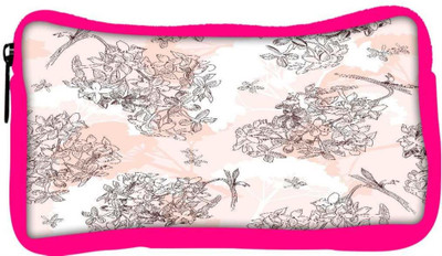 

Snoogg Eco Friendly Canvas Flower Tree Designer Student Pen Pencil Case Coin Purse Pouch Cosmetic Makeup Bag (PINK) Pouch(Multicolor)