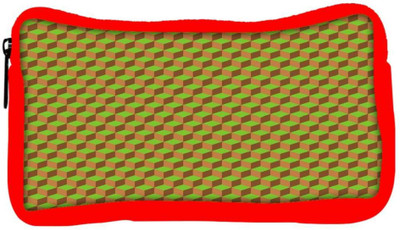 

Snoogg Eco Friendly Canvas Abstract Yellow Blocks Designer Student Pen Pencil Case Coin Purse Pouch Cosmetic Makeup Bag (RED) Pouch(Multicolor)
