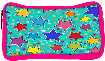 

Snoogg Eco Friendly Canvas Stars In Green Pattern Designer Student Pen Pencil Case Coin Purse Pouch Cosmetic Makeup Bag (PINK) Pouch(Multicolor)