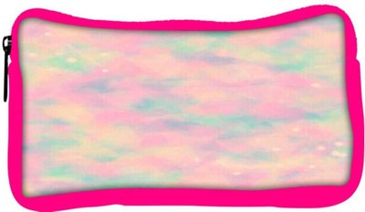 

Snoogg Eco Friendly Canvas Niche Vintage Graphy Student Pen Pencil Case Coin Purse Pouch Cosmetic Makeup Bag (PINK) Pouch(Multicolor)