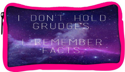 

Snoogg Eco Friendly Canvas Grudges & Facts Student Pen Pencil Case Coin Purse Pouch Cosmetic Makeup Bag (PINK) Pouch(Multicolor)