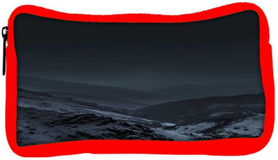 

Snoogg Eco Friendly Canvas Nature Earth Dark Designer Student Pen Pencil Case Coin Purse Pouch Cosmetic Makeup Bag (RED) Pouch(Multicolor)